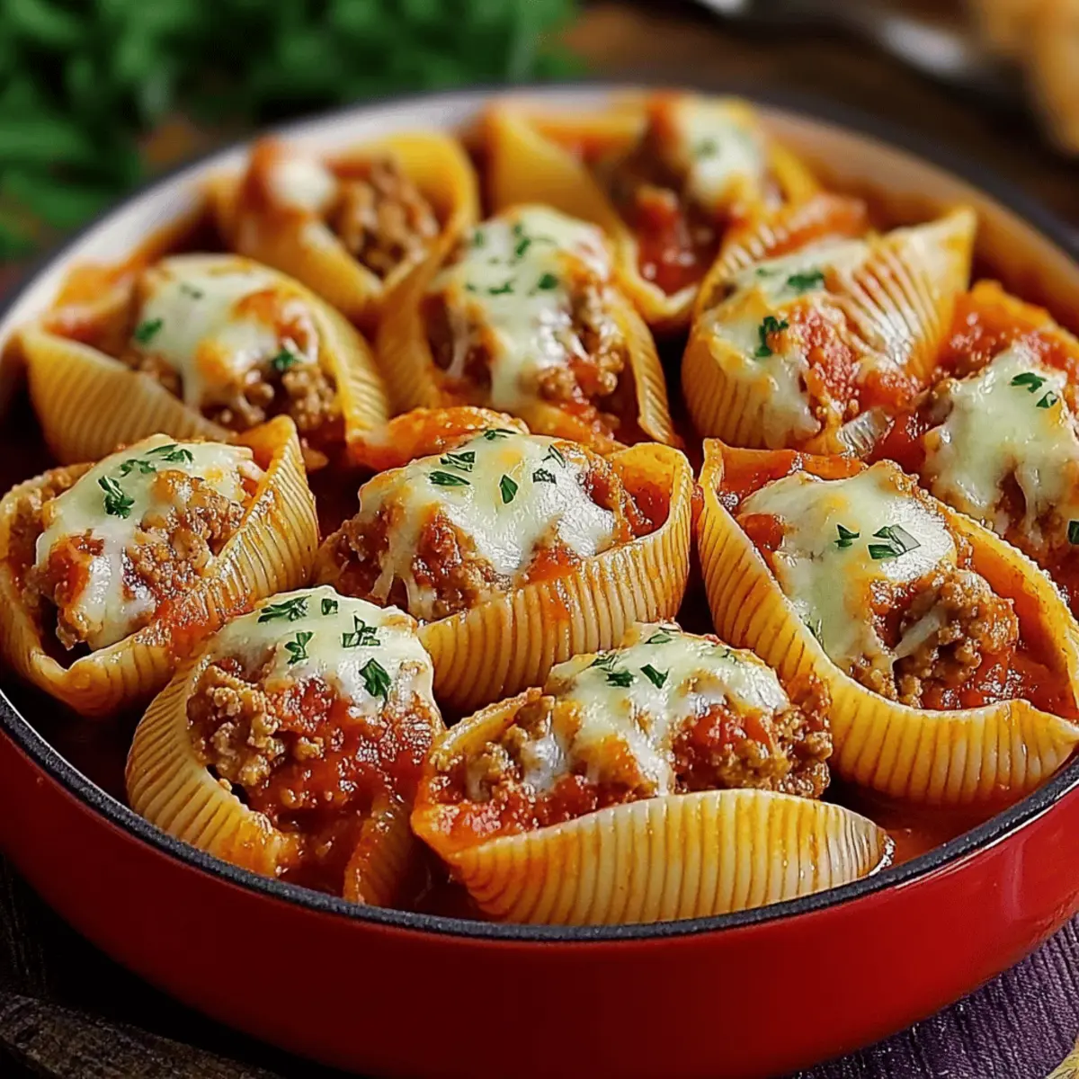 Best Stuffed Shells with Ground Beef