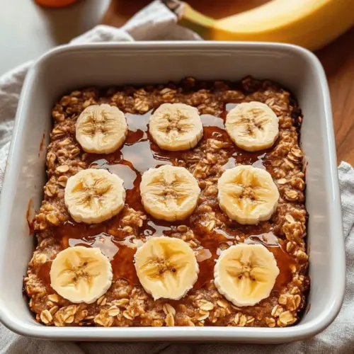 Banana Baked Oatmeal