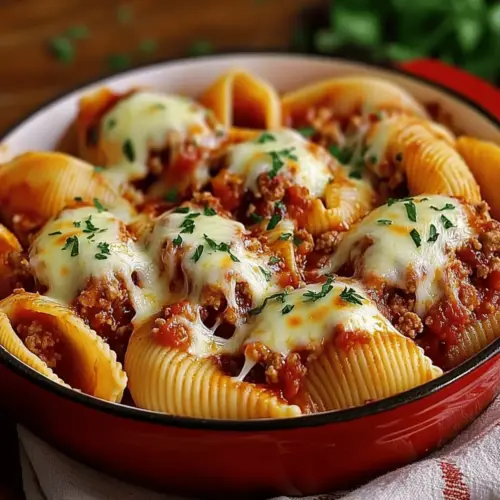 Best Stuffed Shells with Ground Beef