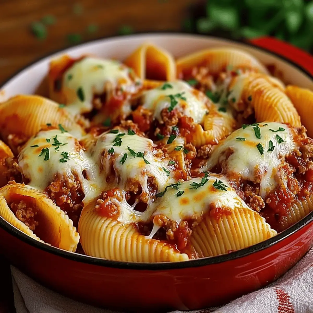 Best Stuffed Shells with Ground Beef