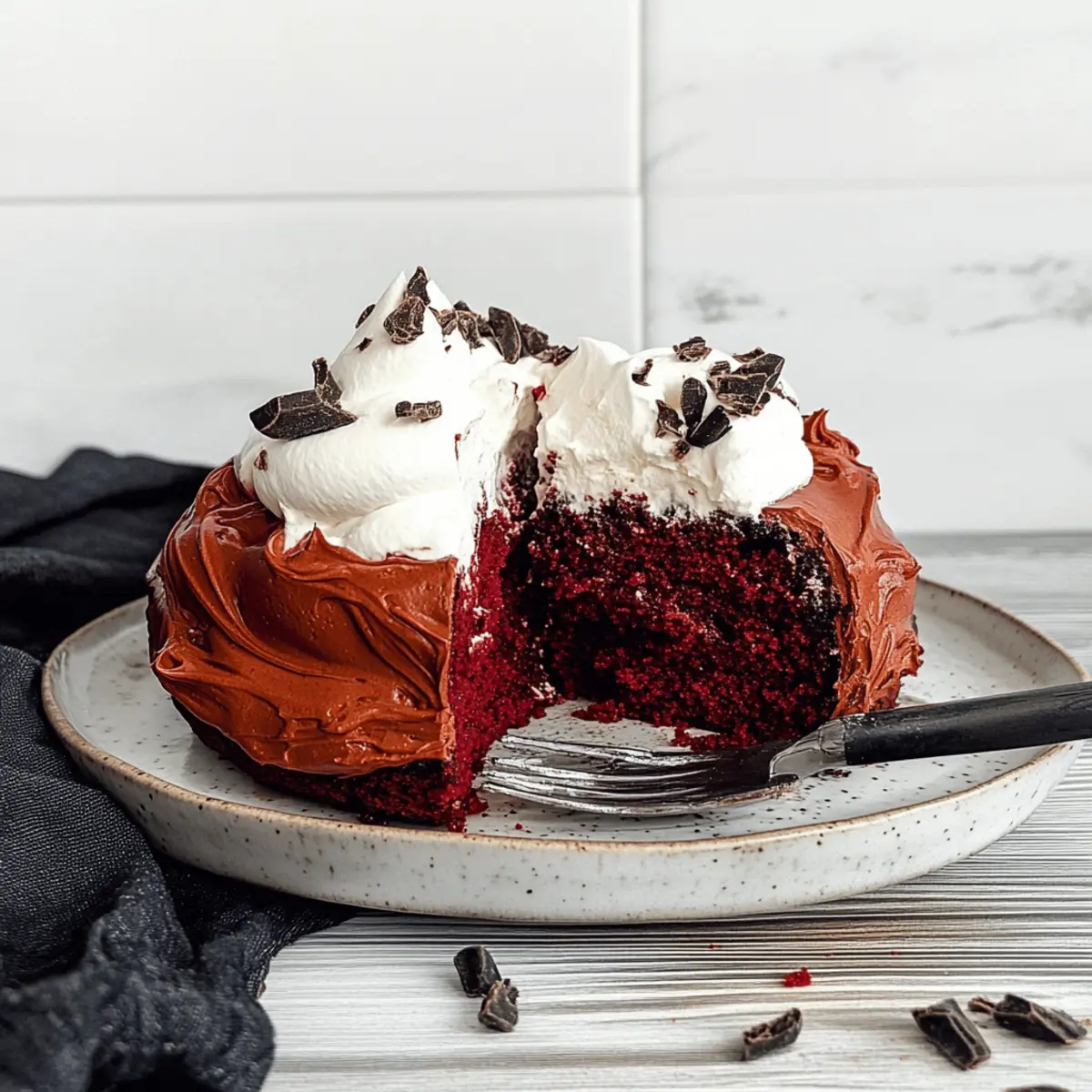 Flourless Red Velvet Cake