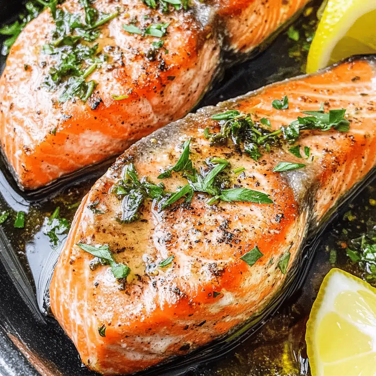 Sauteed Salmon Steaks