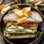Honey Mustard Turkey Avocado Sandwich
