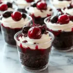 Mini Dessert Cups – Black Forest Cake Recipe