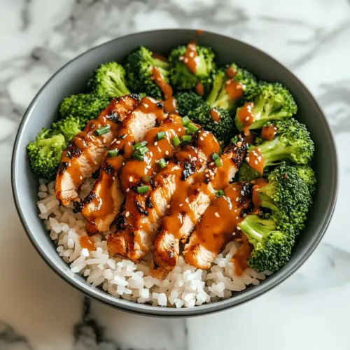 Healthy Sticky Chicken Bowls Recipe!