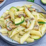 Zucchini Mushroom Pasta