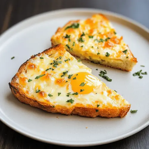 Egg and Cheese Toasts