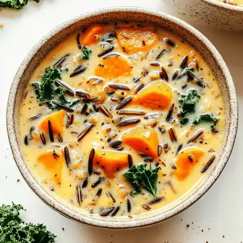 Cozy Autumn Wild Rice Soup