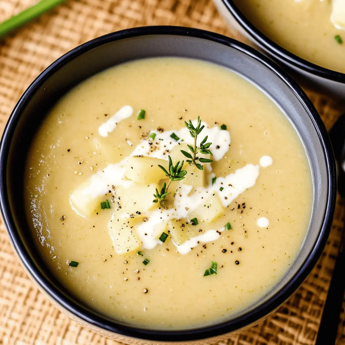 Slow Cooker Leek and Potato Soup