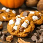 Pumpkin S’mores Cookies