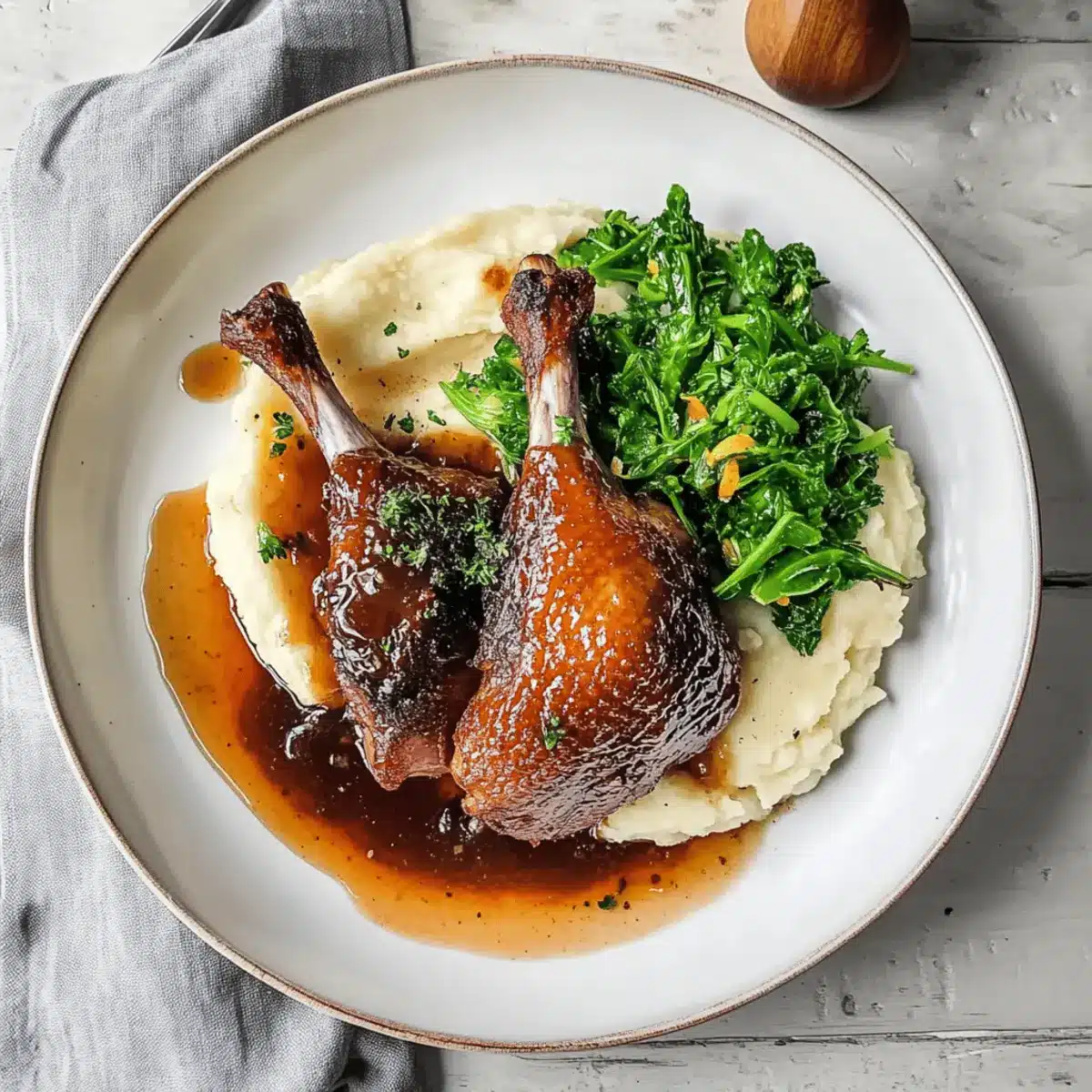 Air Fried Smokey Citrus Duck