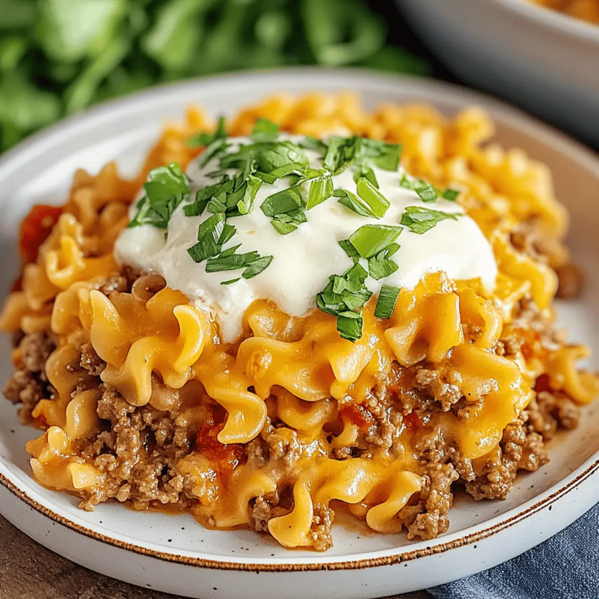 Beef Lombardi Casserole