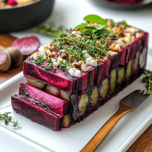 Beetroot and Goat’s Cheese Terrine