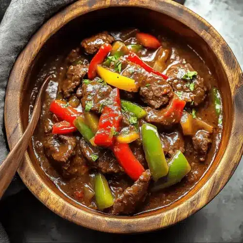 Crock Pot Pepper Steak