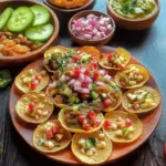 Delicious Masala Papad Platter