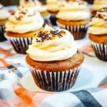 Fall Brownie Cupcakes