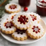 Festive Jam Christmas Biscuits