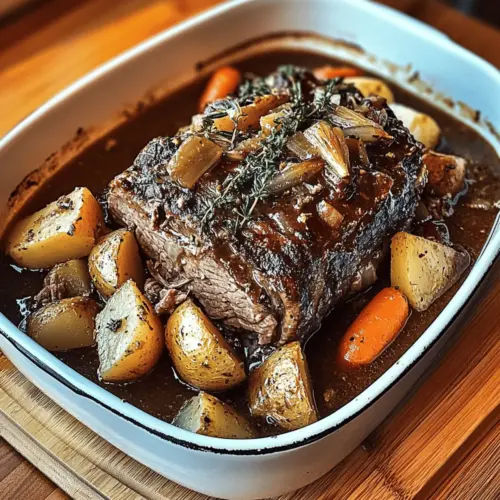 Garlic Herb Pot Roast