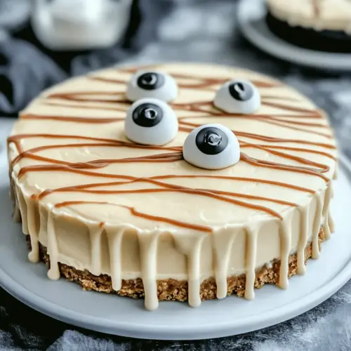 Irresistible Mummy Cheesecake