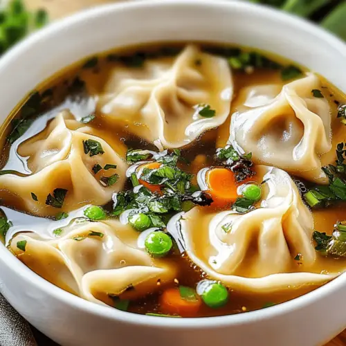 Potsticker Soup