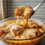 Super Yummy Cottage Cheese Chicken Parm Bowl