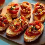 Tomato & Nduja Bruschetta