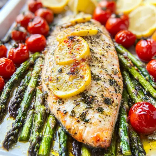 Lemon Pepper Parmesan Roast Trout