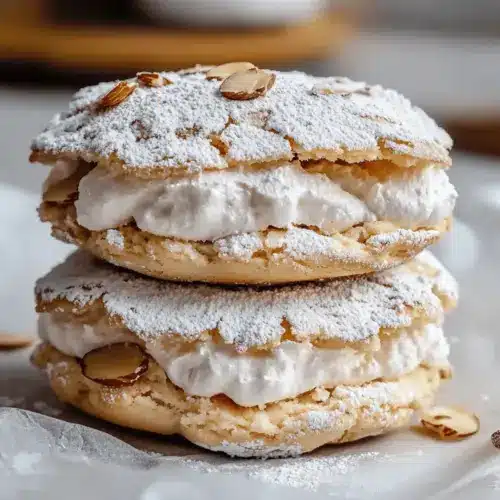 Almond Dacquoise Cream Clouds