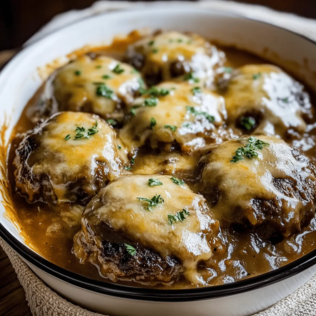 Amish Hamburger Steak Bake