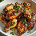Cajun Garlic Chicken Wings