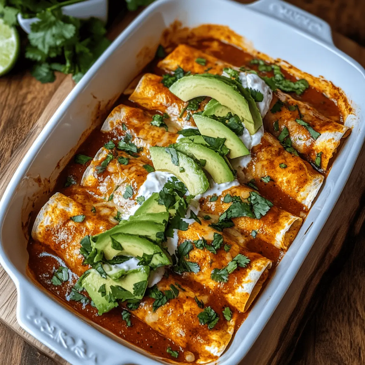 Fish Enchiladas with Chipotle Cream