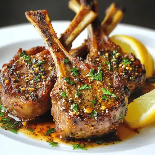 Oven Baked Lamb Chops
