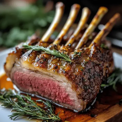 Roasted Rack of Lamb