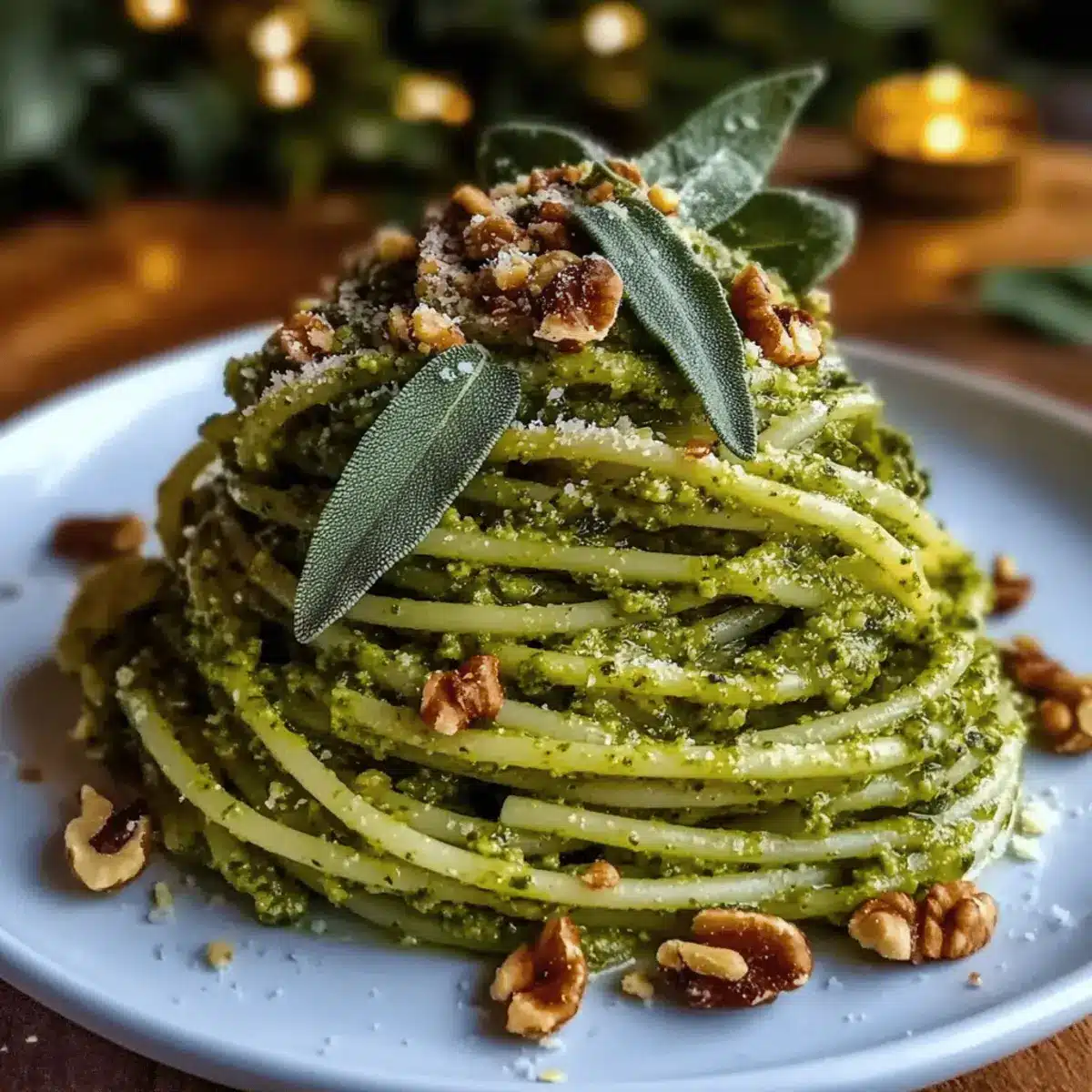 Sage Walnut Pesto Recipe