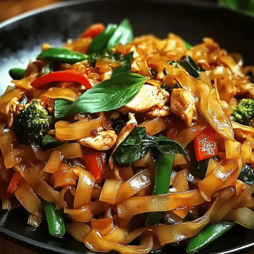 Spicy Thai Drunken Noodles