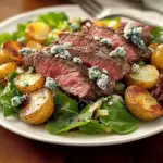 Steak & Potato Salad with Blue Cheese