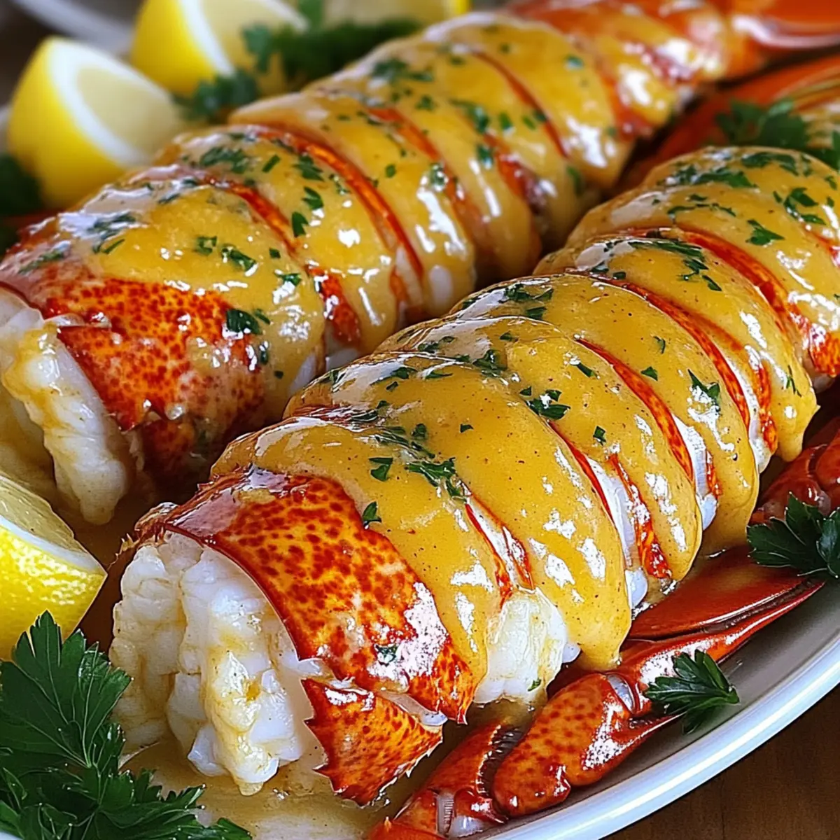 Garlic Butter Lobster Tails