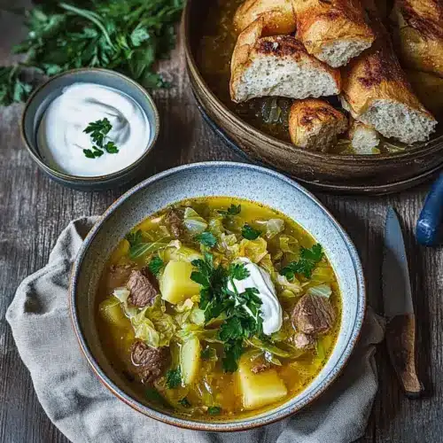 Beef and Cabbage Soup