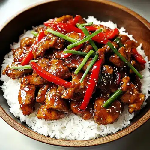 Spicy Stir-Fried Mongolian Chicken