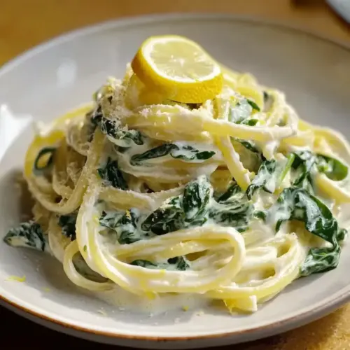 Lemon Ricotta Pasta And Spinach