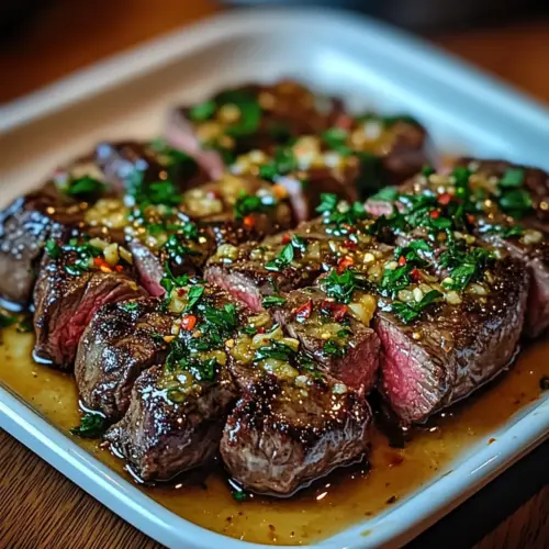 Garlic Butter Brazilian Steak