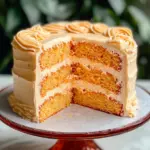 Orange Velvet Cake with Orange Cream Cheese Frosting