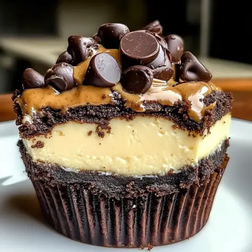 Loaded Brownie Cheesecake Cups