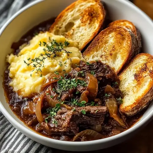 French Onion Braised Beef