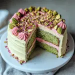 Pistachio, Rose & Cardamom Cake Recipe