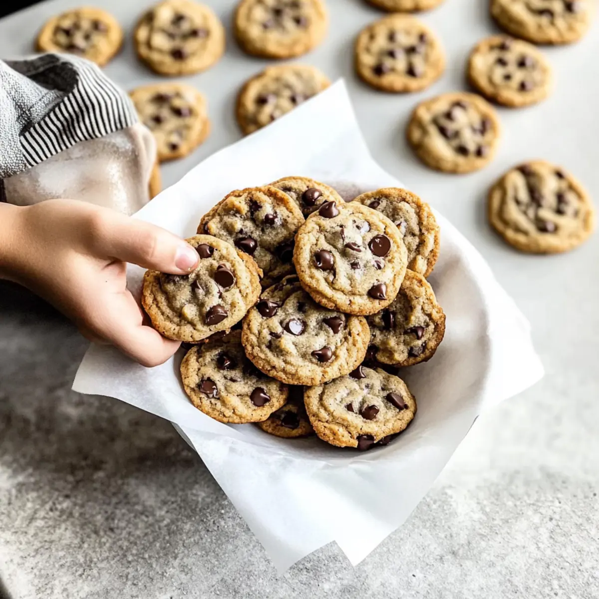 Mini Chocolate Chip Cookies