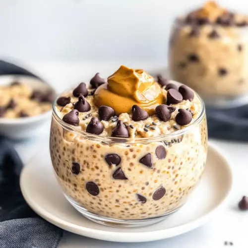 Cookie Dough Overnight Oats