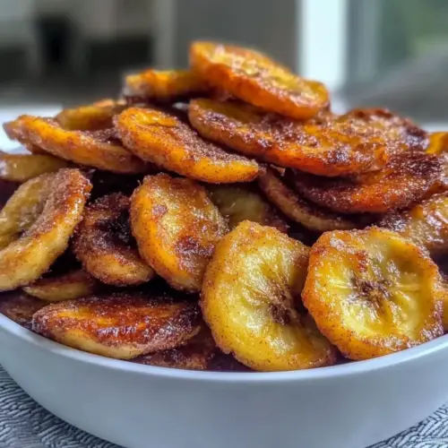 Cinnamon Banana Chips