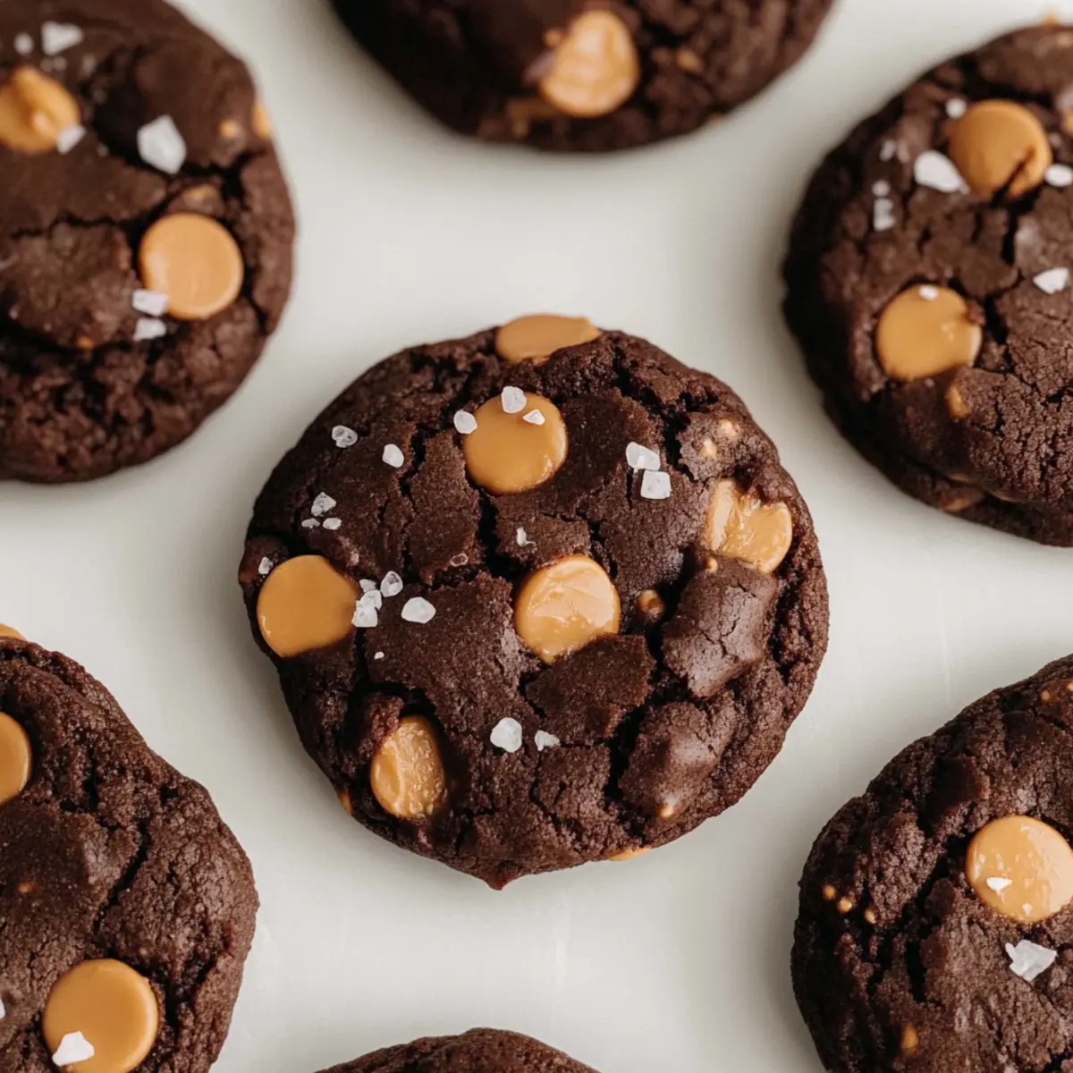 Chocolate Caramel Cookies