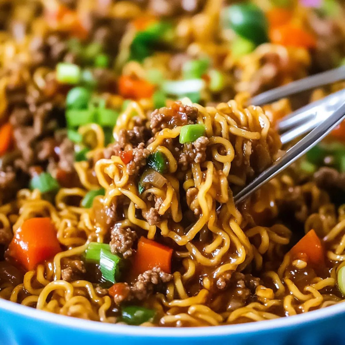 Beef Ramen Noodles
